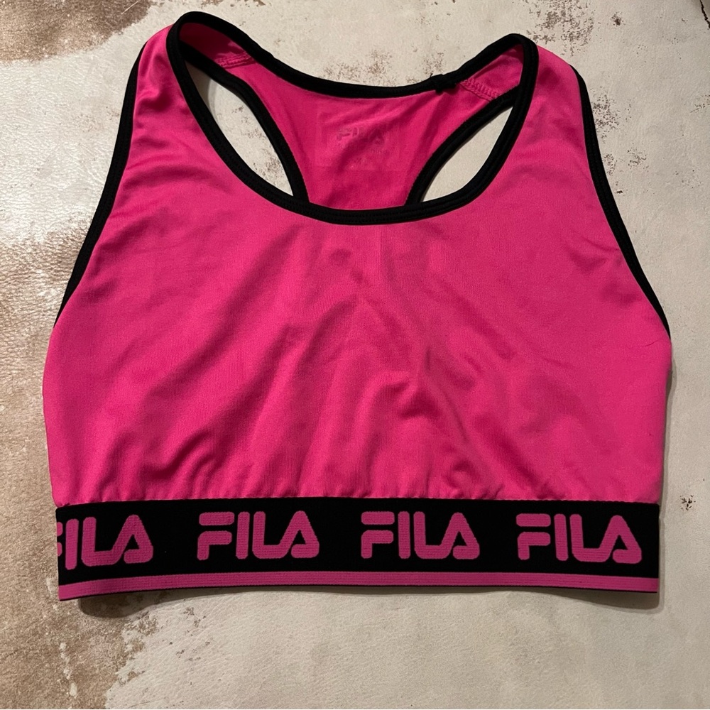 Fila Women's Pink Sports Bra